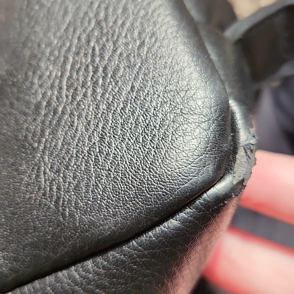 Steve Madden black extra large shoulder bag plus backpack - Picture 16 of 16